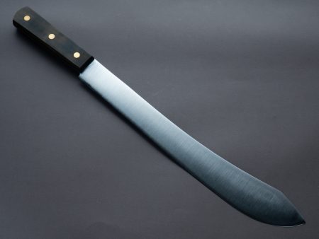 K Sabatier - Vintage Carbon - 14  Bullnose Butcher - Rosewood Handle For Discount