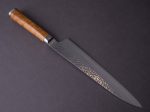 RYUSEN - TANGANRYU -  VG10 Tsuchime Damascus - 240mm Gyuto - Maple Hybrid Handle Online now