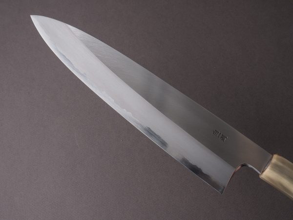 Hitohira - Togashi - White #1 - Stainless Clad - 240mm Gyuto - Taihei Makassar Ebony Handle Cheap