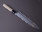 Hitohira - Kikuchiyo x Ren - White #2 - 240mm Gyuto - Ho Handle Sale