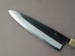 Hitohira - Tanaka x Kyuzo - Blue #1 - Migaki - Gyuto 240mm - Ziricote Handle - Extra Height on Sale