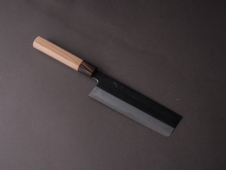 Hitohira - Kikychiyo x Kyuzo - White #2 - Kurouchi - 180mm Nakiri - Cherry Handle Cheap