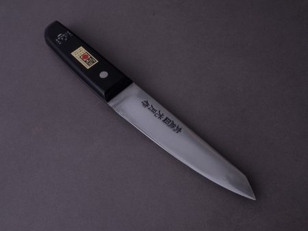 Goko Hamono - Kogetsu - Carbon - 150mm Honesuki Maru - Pakka Western Handle Online now