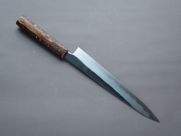 HADO - Sumi - White #2 - Kurouchi - 240mm Sujihiki - Cherry Bark Handle Sale