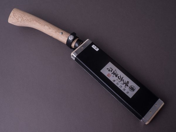 Ajikataya - Old Style Hatchet - Tsuchime - 210mm - Ho Wood Handle - Double Bevel Supply