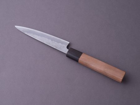 Hitohira - Futana - Ginsan Nashiji - 135mm Petty - Cherry Wood Handle Online Sale