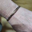 Copper Brass Braid Cuff Bracelet 1 8th   For Cheap