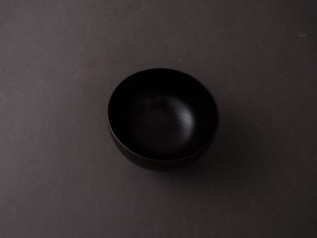 Komon - Yamanaka Shikki - Hashikko Bowl - Japanese Zelkova - Black Lacquer on Sale