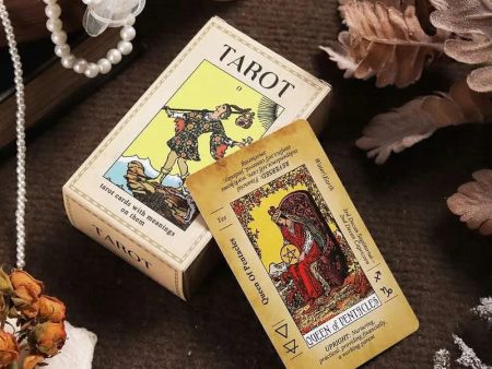 Classic Tarot Cards With Meaning On Cards Sale