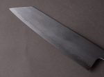 Sakai Kikumori - Asagiri - White #2 Stainless Clad - Kasumi - 225 Kiritsuke Gyuto - Black Lacquered Oak Handle Fashion