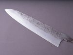 Hitohira - Kikuchiyo x Kyuzo - Ginsan - Amime - 240mm Gyuto - No Handle Hot on Sale