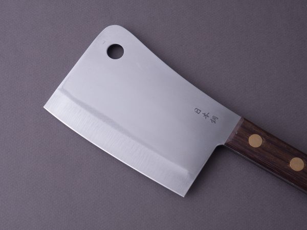 Kanehide - Nihonko - 135mm Meat Cleaver - Wood Handle Sale