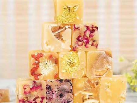 Gourmet Honey Sugar Cubes with Flowers and Fruit Cheap