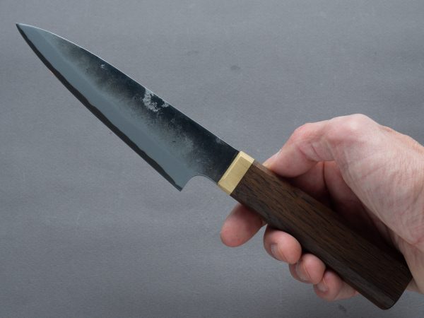 Blenheim Forge - Stainless Clad Blue Super - 125mm Petty - Fumed-Oak Handle Online Sale