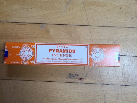 Satya Incense 15g (grams) - Pyramids on Sale