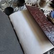 Pentagram leather blank book w  lachet 5 x 7 (Style B) Sale