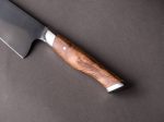 STEELPORT Knife Co. - 52100 Differentially Hardened - 8  Chef Knife - Integral Bolster Maple Burl Handle Online Sale