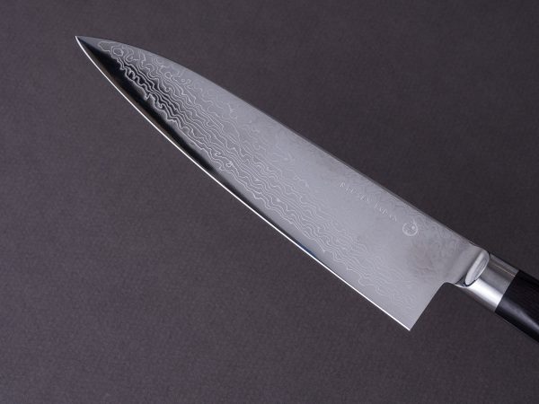 RYUSEN - BONTEN UNRYU - VG10 Damascus - 150mm Gyuto - Western Handle Hot on Sale