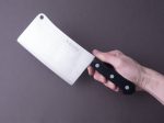 K Sabatier - Authentique - INOX - 7  Meat Cleaver - Western Handle Online Sale