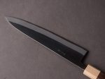 Hitohira - TD - Blue #2 - Stainless Clad Kurouchi - 210mm Gyuto - Walnut Handle Online now