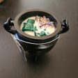 Money - Cauldron Crystal Candle, Malachite For Discount