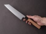 Hitohira - Futana - Ginsan Migaki - 210mm Kiritsuke Gyuto - Cherry Handle Online Hot Sale