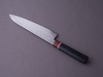 Hitohira - Imojiya ST - VG10 - Tsuchime Damascus - 210mm Gyuto - Wa Handle Online now