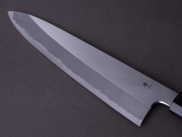 Hitohira - Tanaka x Kyuzo - Blue #1 Migaki - Gyuto 240mm - Taihei Makassar Ebony Handle For Cheap