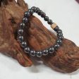 Men s Hematite - Bead Bracelet 8mm Cheap