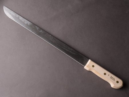 K Sabatier - 18  Saber Machete - Carbon Steel - Wood Handle For Cheap