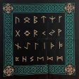 Norse Runes altar cloth 32  by 32  Online Sale