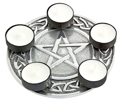 Pentacle Tea Lite Holder   Cone Burner Discount