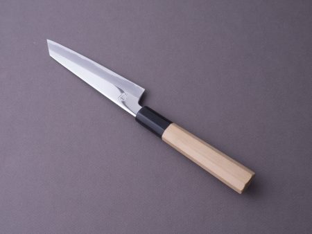 Sakai Kikumori - CHOYO - White #2 - 135mm Kiritsuke Petty - Ho Wood Handle Online now