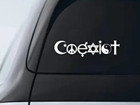 Coexist Vinyl Sticker   Car Decal For Cheap