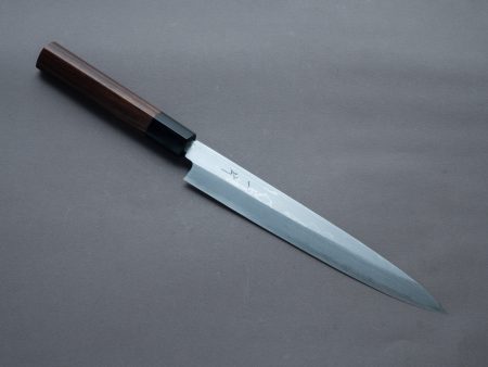 Hitohira - Echizen - Blue #2 - Damascus - 210mm Yanagiba - Rosewood Handle Fashion