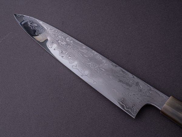 Tsubaya - Tamame Forged VG10 Damascus - 240mm Gyuto - Ebony Handle For Discount