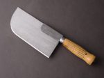 K Sabatier - Straight Leaf Cleaver - Carbon - 850g - Boxwood Handle Online Hot Sale