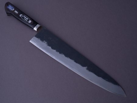 Morihei - Hisamoto - White #1 - Kurouchi - 270mm - Gyuto - Western Handle - Fine Finish Fashion