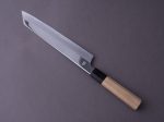 Sakai Kikumori - CHOYO - White #2 - 240mm Kiritsuke Gyuto - Ho Wood Handle Online now