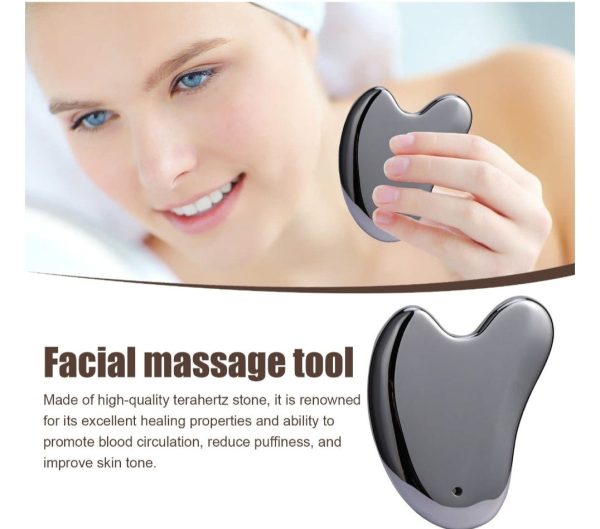 Terahertz Stone Gua Sha Scraping Tools Lymphatic Drainage Massager Pain Relief Facial Energy Beauty Tools Discount