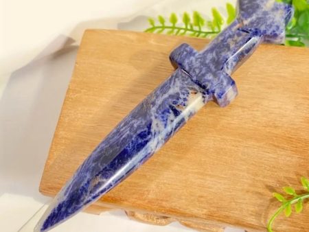 Small Sodalite Dagger   Athame 5  on Sale