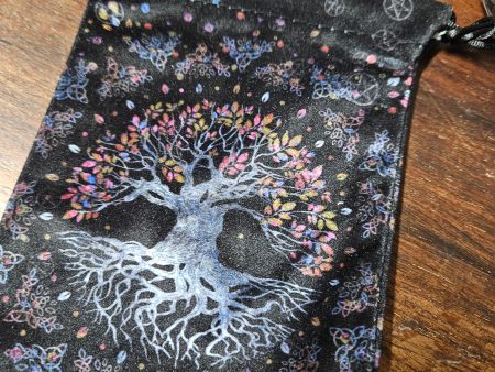 Tarot   Oracle Deck Bag - Tree of Life Blue For Discount