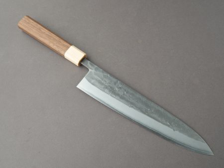 Hitohira - TD - SLD - Nashiji - 240mm Gyuto - Walnut Handle Discount