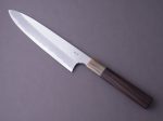 Hitohira - Togashi - Blue #1 Stainless Clad - 240mm Gyuto - Tahei Makassar Ebony Handle Online Sale