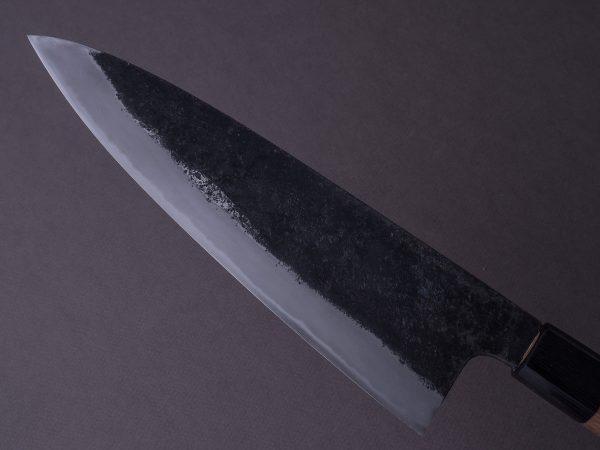 Morihei - Kurouchi #6 - White #2 - 210mm Gyuto - Walnut Handle - Extra Height Online Sale