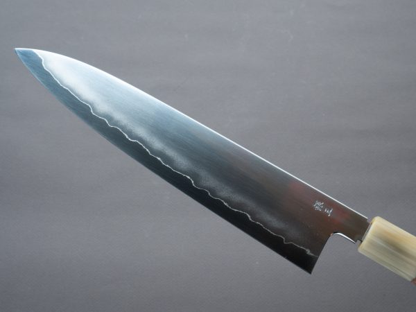 Tetsujin - Silver #3 - Ukiba - 240mm Gyuto - Lacewood Handle Online now