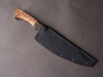 Zay Knives - 1084 Carbon - Chef Knife - Copper Bolster, Black Dyed Maple, & Birdseye Maple Handle Fashion