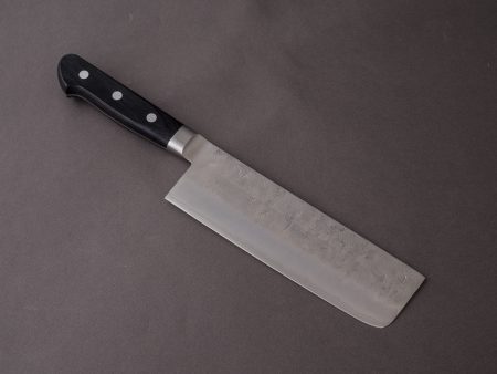 Hitohira - Futana - Ginsan - Nashiji - 165mm Nakiri - Western Handle For Discount