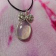 Silver Wire Wrapped Opalite Necklace Fashion