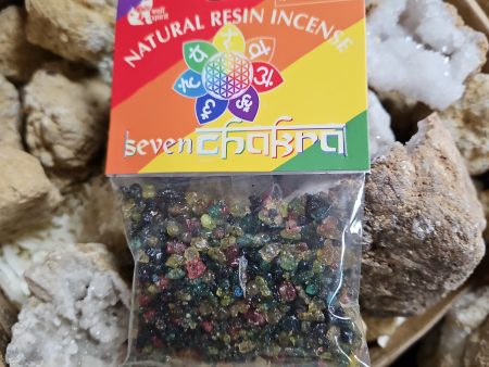 Natural Resin Incense - Seven Chakra on Sale